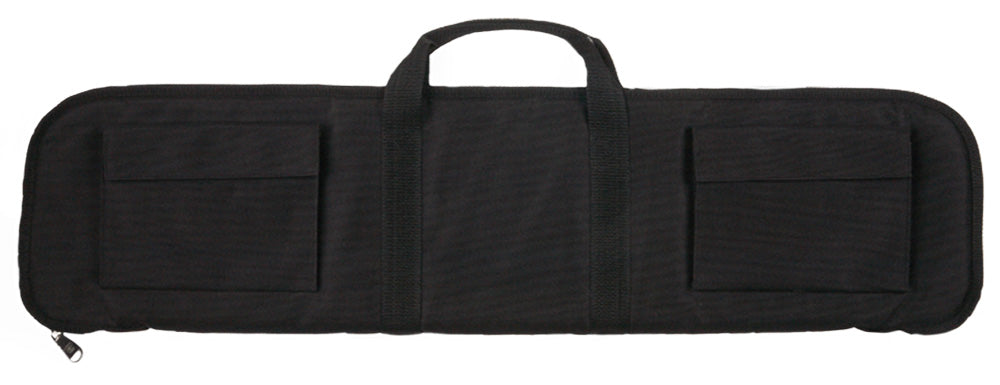 Bulldog BD492 35" Black Nylon Tactical Shotgun Case Water-Resistant with Extra Shell Storage