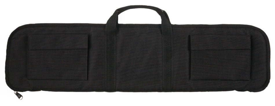 Bulldog BD492 35" Black Nylon Tactical Shotgun Case Water-Resistant with Extra Shell Storage