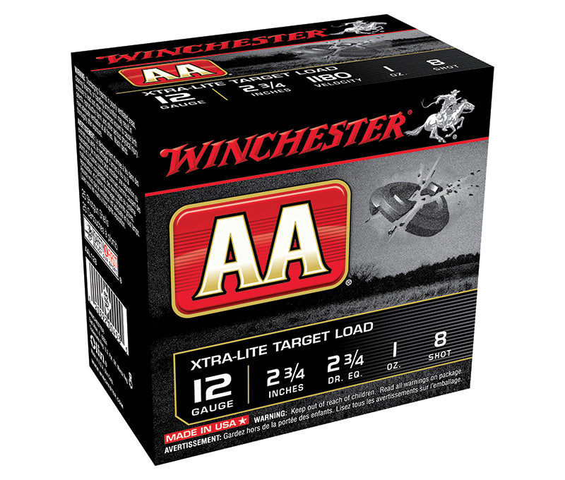 Winchester  Shotgun Ammo 12 Gauge 2.75 in 1 oz #8