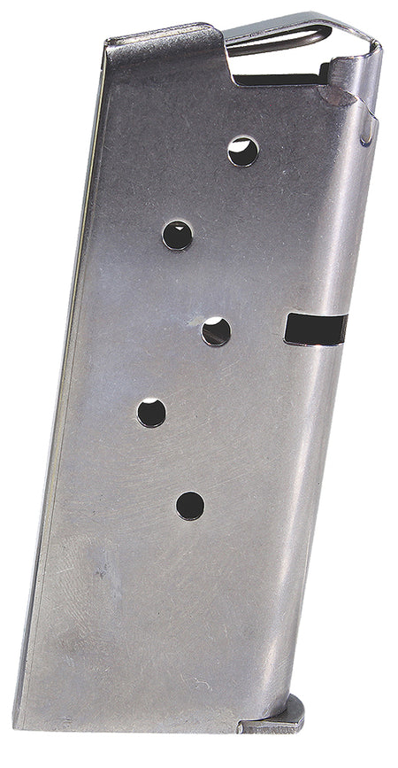 Sig Sauer P938 9mm Luger 6-Round Stainless Steel Pistol Magazine