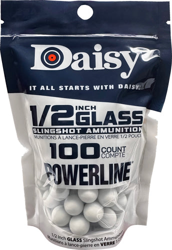 Daisy 100-Count 1/2-Inch Glass Slingshot Ammunition Pack