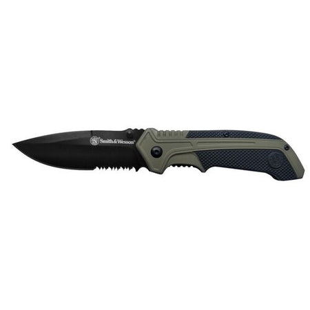 Old Timer S.A. OD Green Rubberized Handle EDC Folder