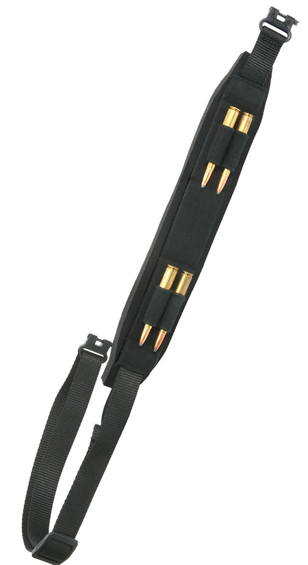 Outdoor Connection Black Neoprene Neo Magnum Rifle Sling Adjustable with Shoulder Pad