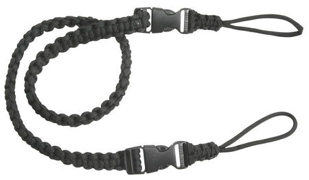 Outdoor Connection Black Paracord Binocular Strap 32.5" OAL Lightweight Carry