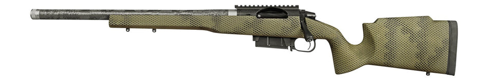 Proof Research 143810 Elevation MTR 2.0 22 Creedmoor 4+1 18" Carbon Fiber Match Grade Threaded Barrel, Black Receiver w/Picatinny Rail, Tactical Flat Dark Earth Proof Fixed Carbon Fiber Stock, Right H