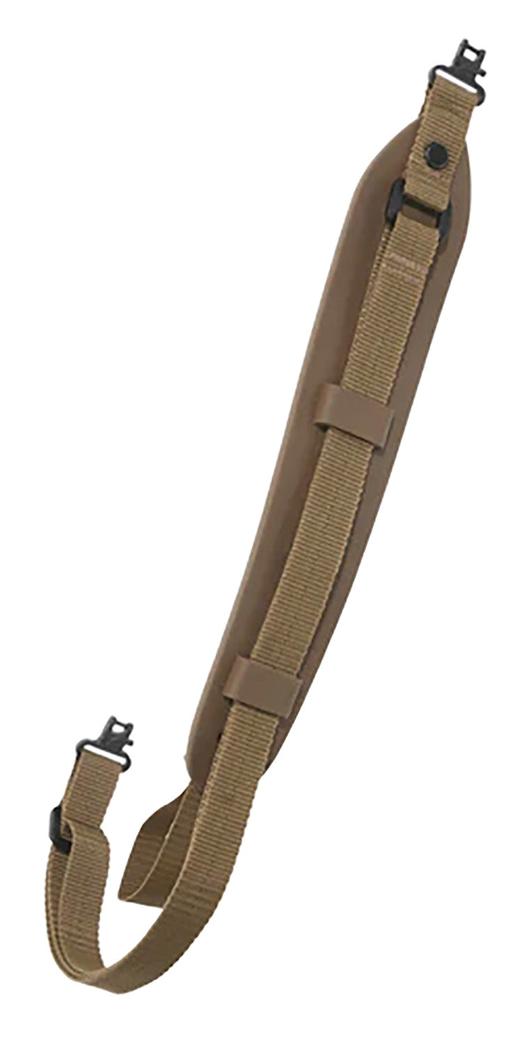 Outdoor Connection Super Grip Sling Coyote Tan Non-Slip Padded Adjustable Rifle 48"-60"