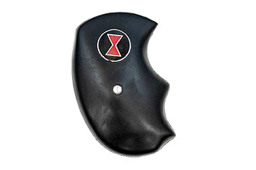 NAA Magnum Model Oversized Rubber Grip Replacement - Black with Black Widow Emblem