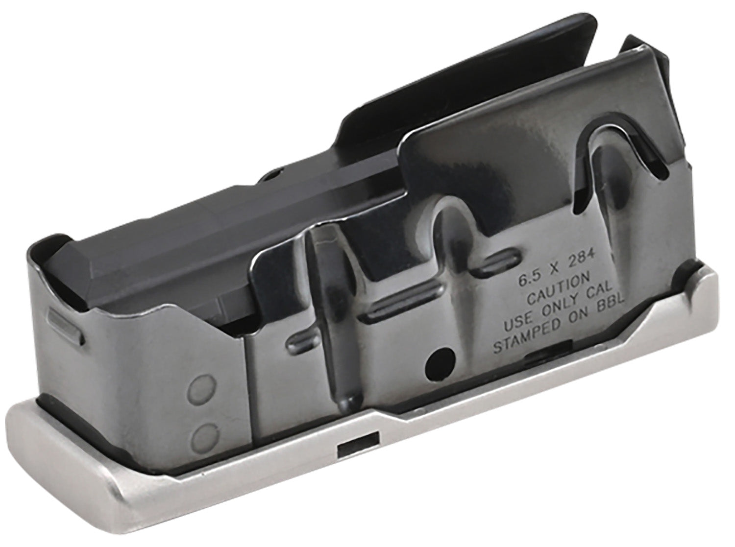 Savage Arms 55261 4-Round Stainless Steel Mag 6.5x284 Norma Savage 110/114/116C