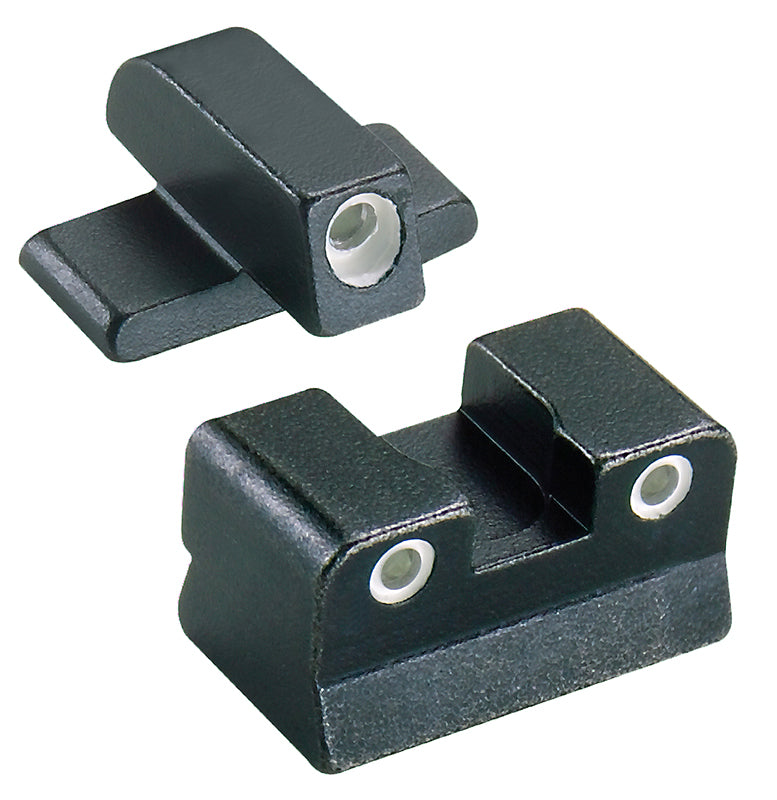 Trijicon Bright & Tough Night Sights Green Tritium White Outline - Beretta 92A1/96A1 (600049)