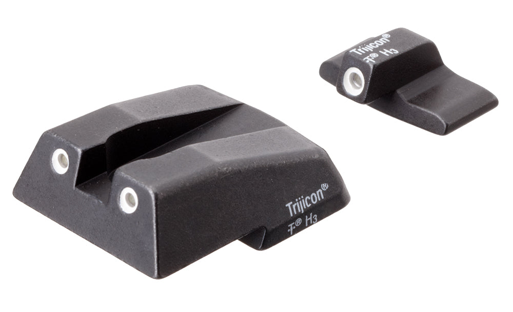 Trijicon Bright & Tough Night Sights Green Tritium White Outline - H&K .45C/P30/VP9 Models (600282)