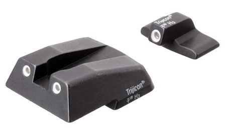 Trijicon Bright & Tough Night Sights Green Tritium White Outline - H&K .45C/P30/VP9 Models (600282)