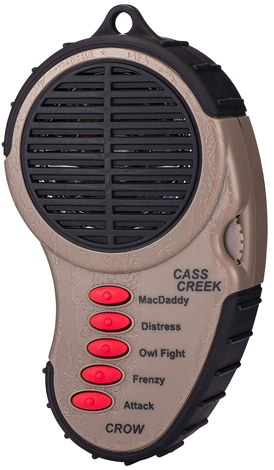 Cass Creek 065 Ergo Crow Electronic Call 5 Sounds, Bark Camouflage Finish