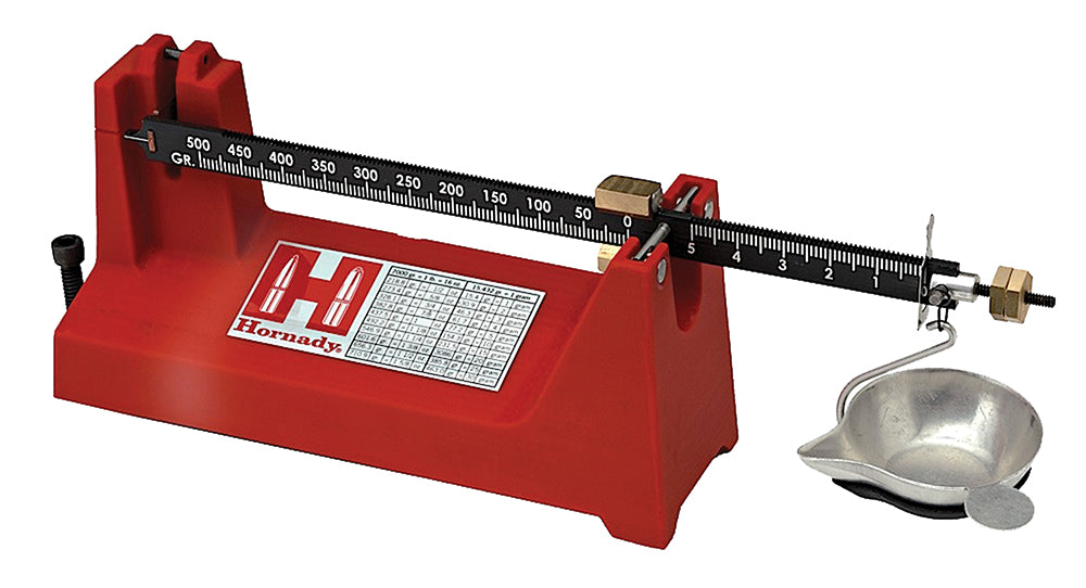 Hornady Lock-N-Load Balance Beam Reloading Scale 500 Grains Capacity USA Made
