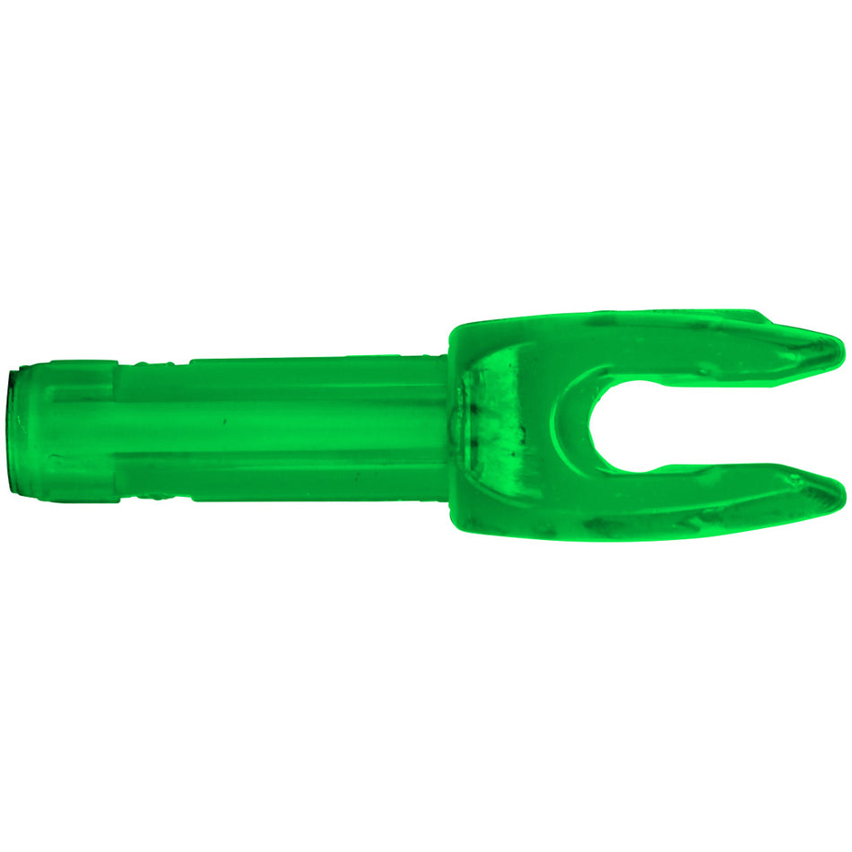 Easton 4mm MicroLite Deep Six Component Nocks Emerald Green 12 pk.