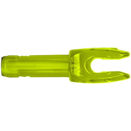 Easton 4mm MicroLite Deep Six Component Nocks Lemon Lime 12 pk.