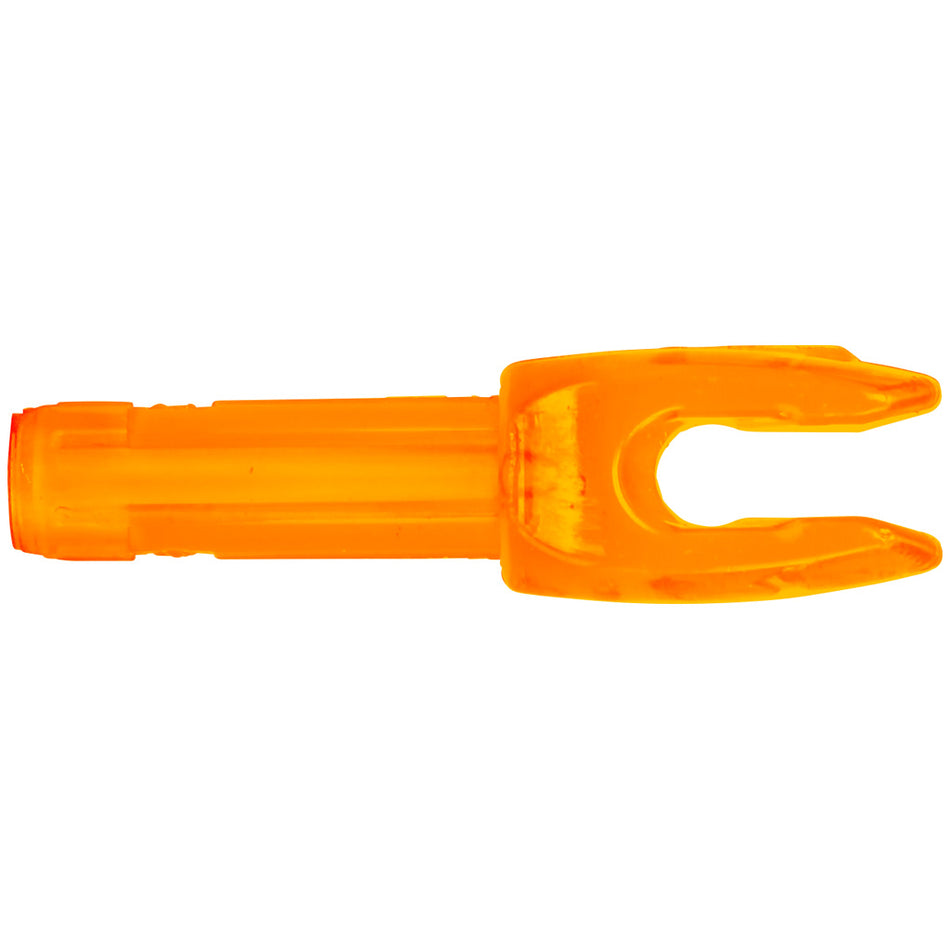 Easton 4mm MicroLite Deep Six Component Nocks Orange 12 pk.