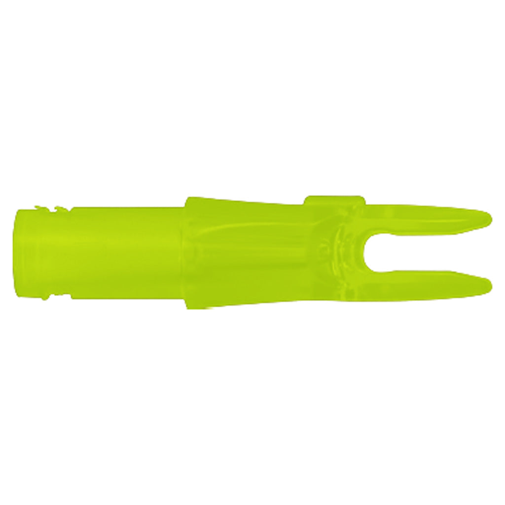 Easton 6.5mm Super 3D Precision Molded Arrow Nocks Lemon Lime 12 pk.