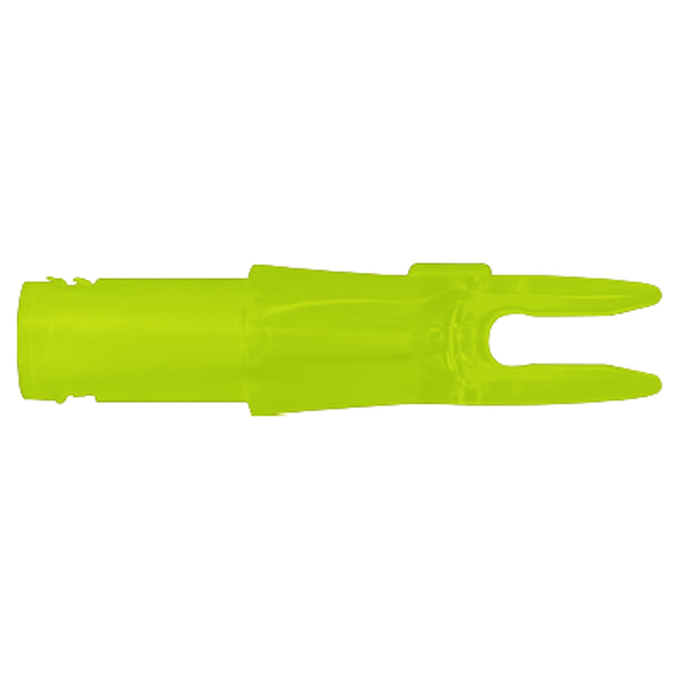 Easton 6.5mm Super 3D Precision Molded Arrow Nocks Lemon Lime 12 pk.