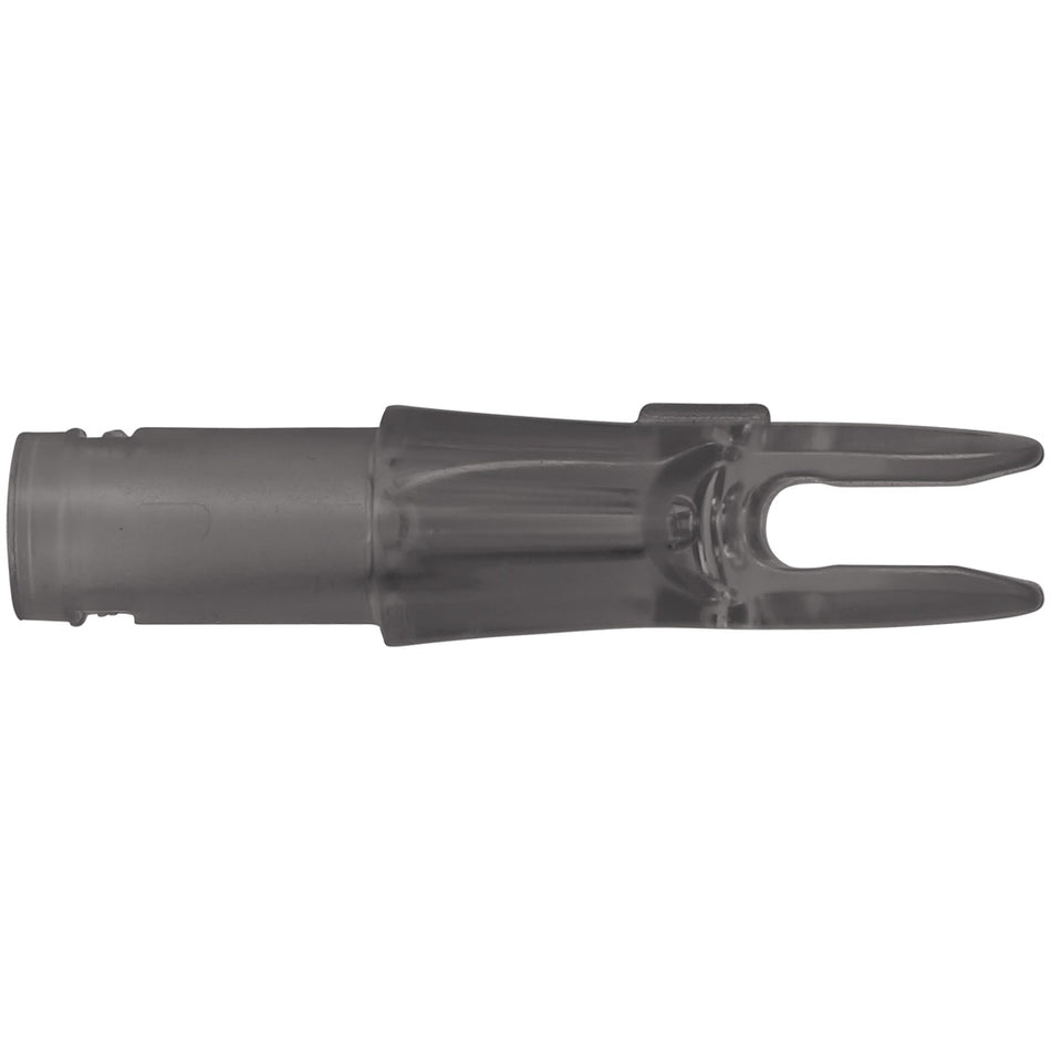 Easton 6.5mm Super 3D Precision Molded Arrow Nocks Smoke 12 pk.