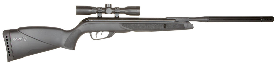 Gamo WildCat Whisper .177 Caliber IGT Gas Piston Air Rifle Break Barrel Noise Reduction 4x32mm Scope