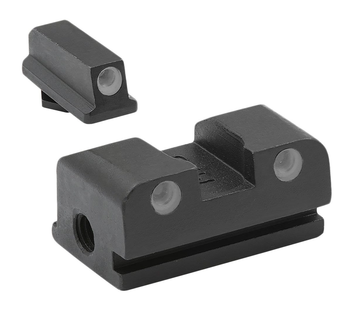 Meprolight Tru-Dot Fixed Green Tritium Front/Rear Night Sight Walther P99 PPQ M2 9mm 40 S&W Non-OR