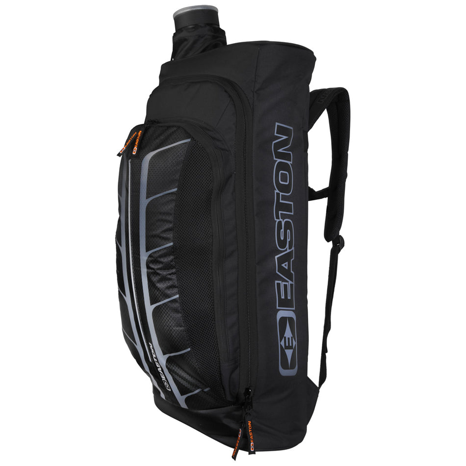 Easton Club XT Recurve Bow Bag Backpack with Arrow Tote Black