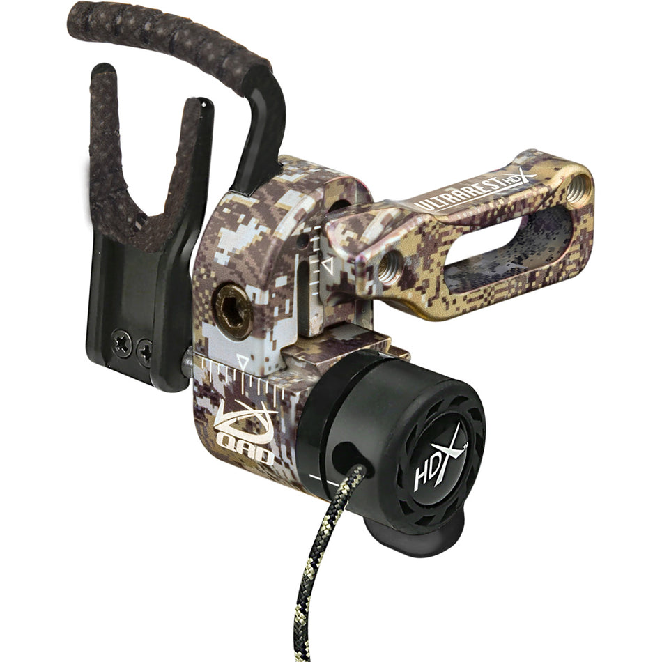 QAD HDX UltraRest RH Elevated II Arrow Rest