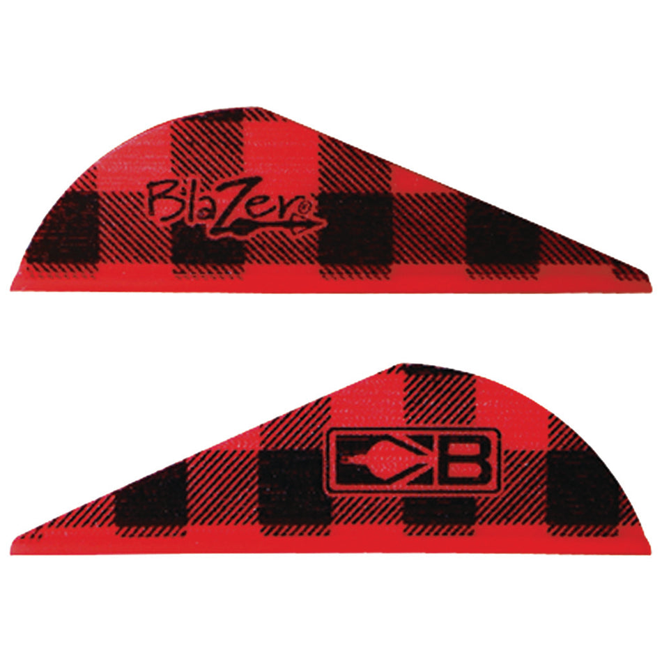 Bohning Blazer Red Flannel Vanes 36-Pack Arrow Fletching