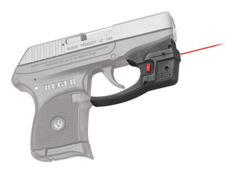 Crimson Trace 0151101 Defender Series 633nM Red Laser for Ruger LCP, Trigger Guard Mount, Black Polymer