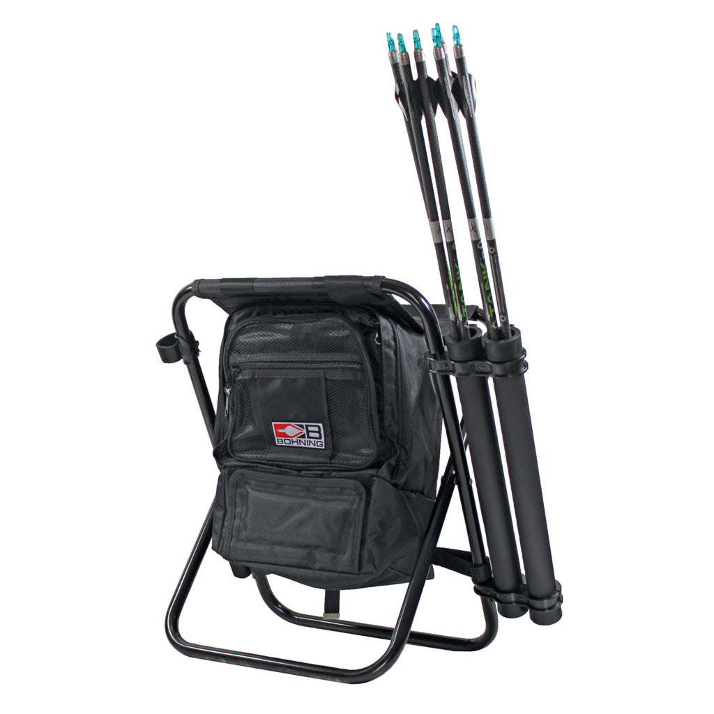 Bohning Shooters Stool Full Kit with Arrow Tubes and Umbrella Holder