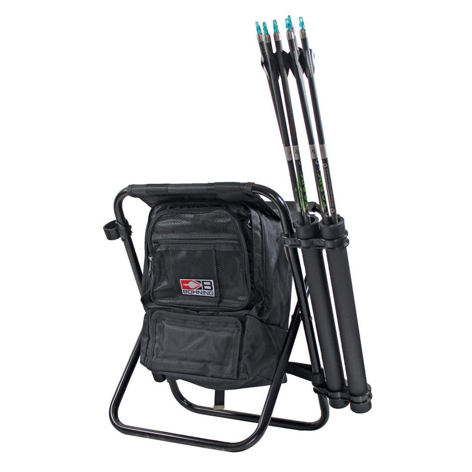 Bohning Shooters Stool Full Kit with Arrow Tubes and Umbrella Holder