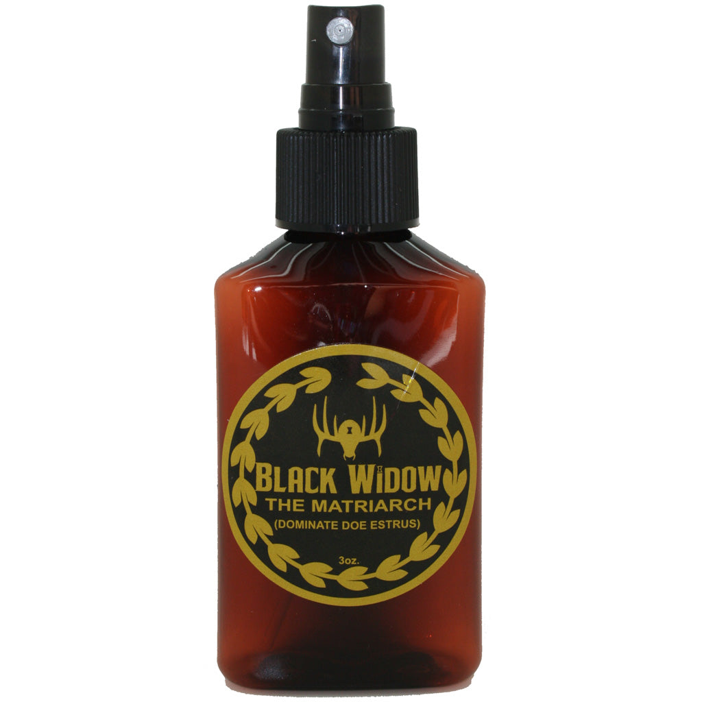 Black Widow Matriarch Estrus Urine Deer Attractant 3 oz.