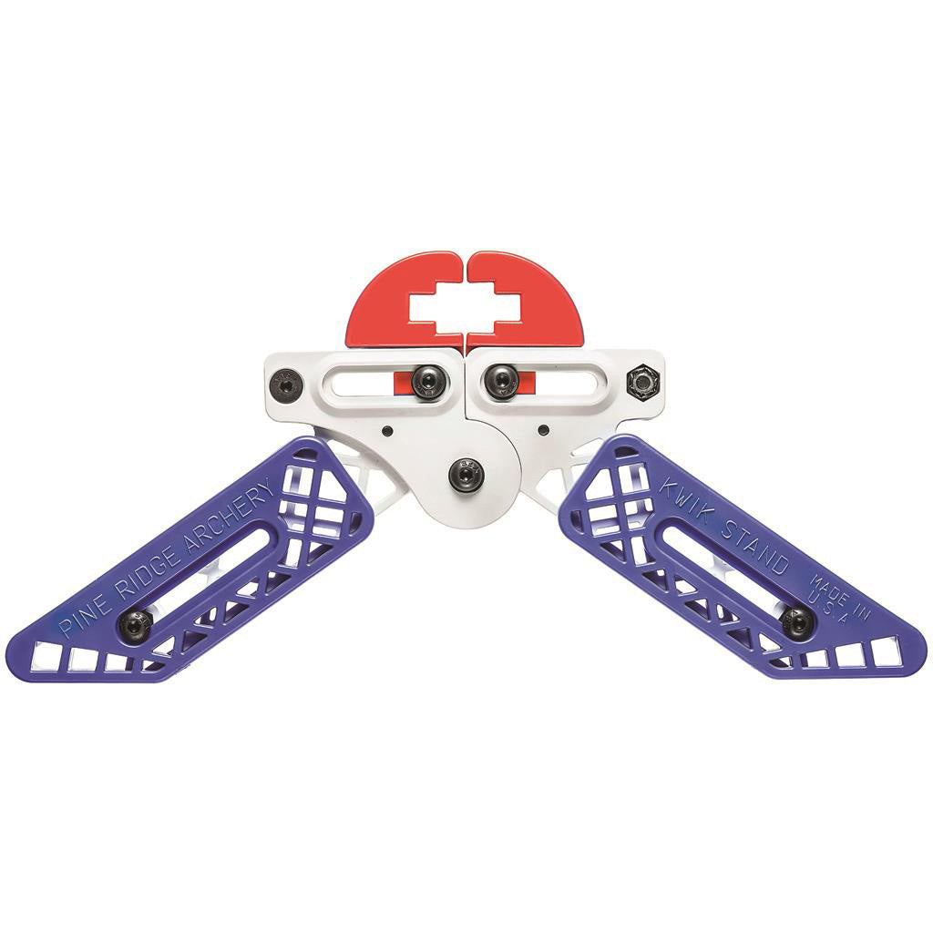 Pine Ridge Kwik Stand White/Red/Blue Adjustable Bow Limb Support