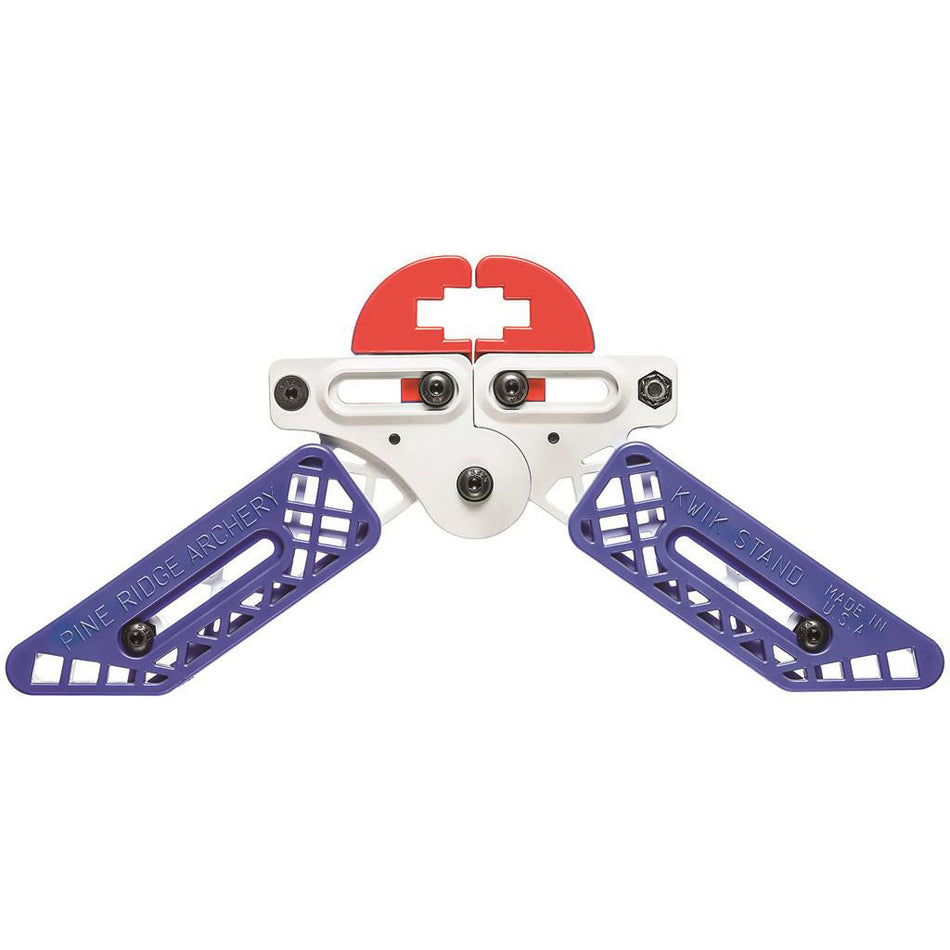 Pine Ridge Kwik Stand White/Red/Blue Adjustable Bow Limb Support