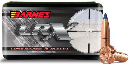 Barnes 30262 LRX Long Range 270 Win 129gr Boat Tail Bullets 50/Box