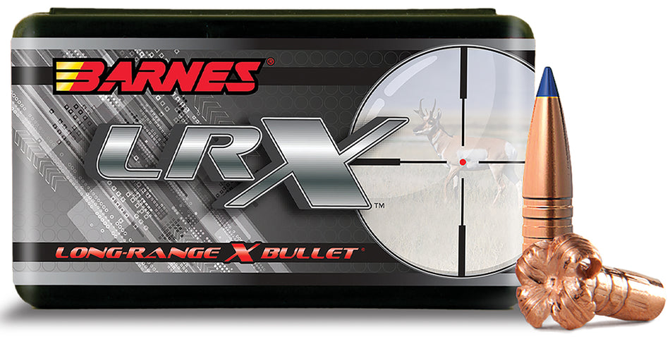 Barnes 30262 LRX Long Range 270 Win 129gr Boat Tail Bullets 50/Box