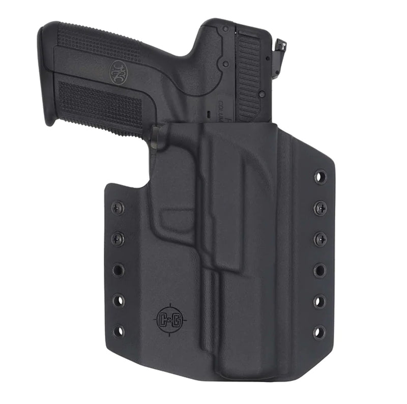 FN Five-seveN Right Hand OWB Covert Holster Black C&G