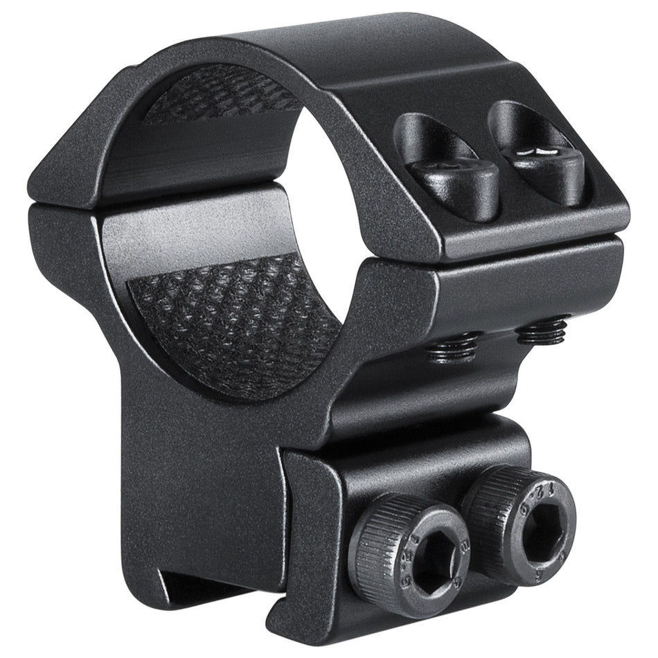 Hawke Match Mount Rings 9-11mm 1-Inch Medium Matte Black