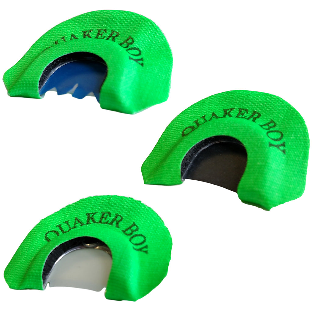Quaker Boy Elevation Series Mouth Diaphragm Turkey Calls SR 3-Piece Pack