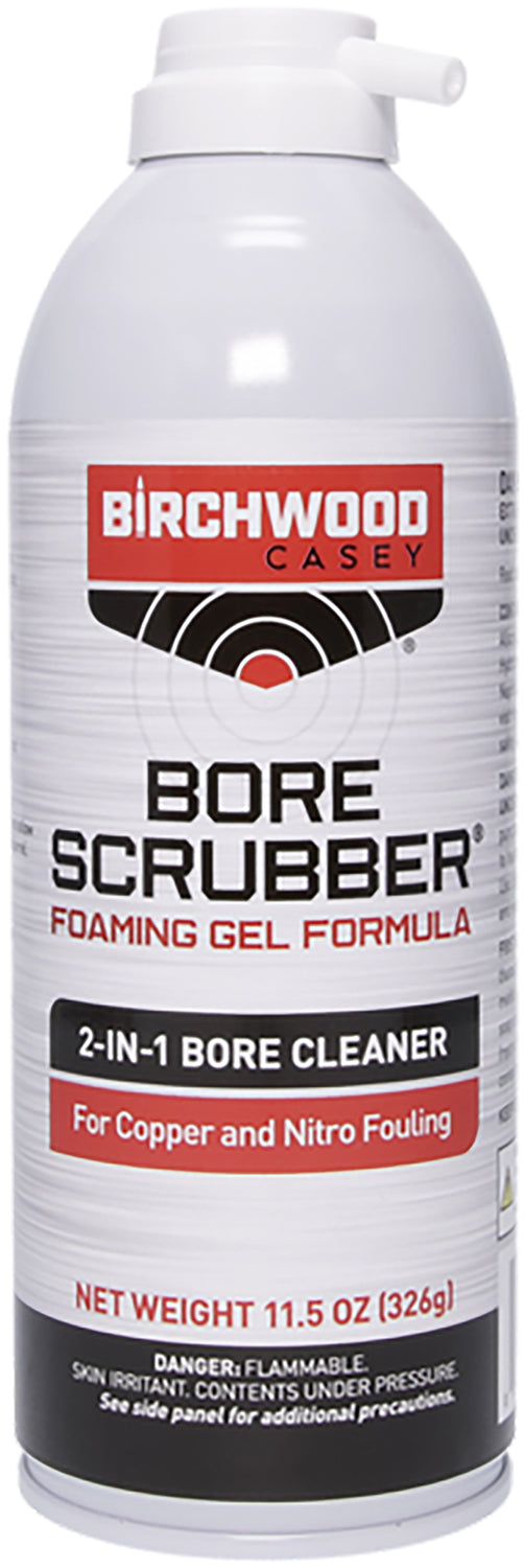 Birchwood Casey Bore Scrubber 2-in-1 Foaming Gel Bore and Barrel Cleaner 11.50 oz.