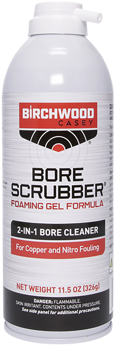 Birchwood Casey Bore Scrubber 2-in-1 Foaming Gel Bore and Barrel Cleaner 11.50 oz.