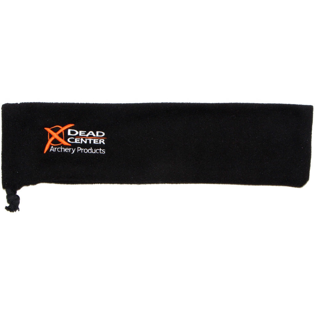 Dead Center Fleece Stabilizer Sock Black 18 Inch with Embroidered Logo