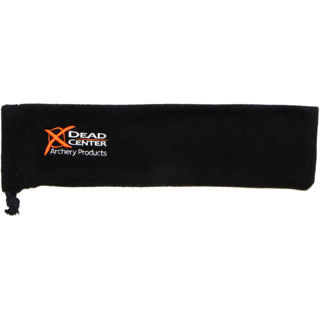 Dead Center Fleece Stabilizer Sock Black 36 Inch with Embroidered Logo