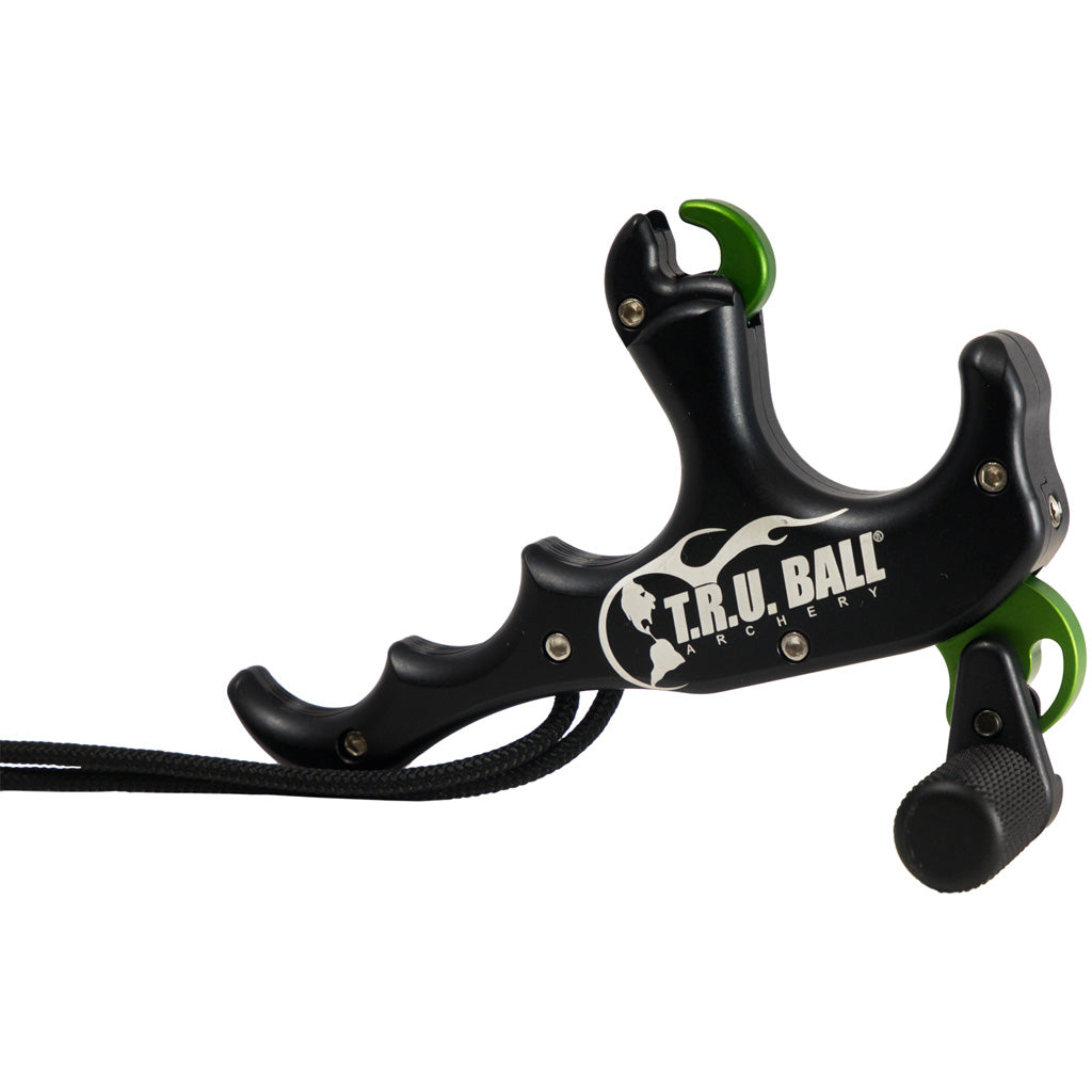 Tru Ball T-Rex 4 Finger Release Bone Collector Edition Black