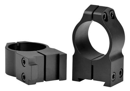 Warne 2BM Maxima Matte Black 1 Inch High Scope Rings Vertical Split Dovetail CZ 550
