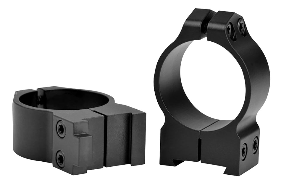 Warne 14BM Maxima Matte Black 30mm Medium Scope Rings Vertical Split Dovetail CZ 550