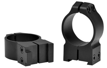 Warne 15BM Maxima Matte Black 30mm High Scope Rings CZ 550 Dovetail 0 MOA