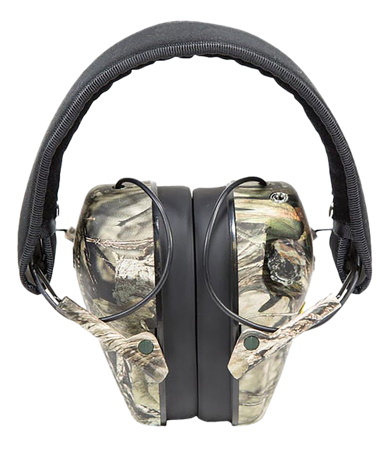 Caldwell Low-Profile E-Max Electronic Muff 23NRR Mossy Oak Break-Up Finish Adjustable Headband