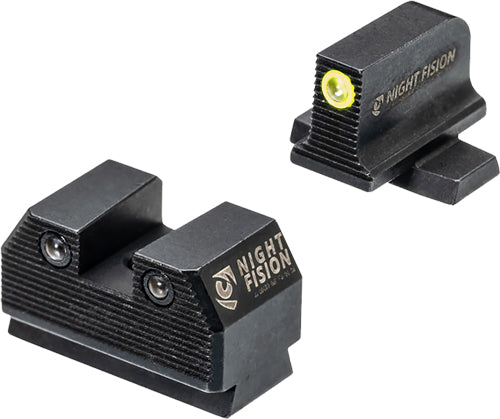 Night Fision SIG P320/P365 Co-Witness Tritium Sights Yellow Dot Set