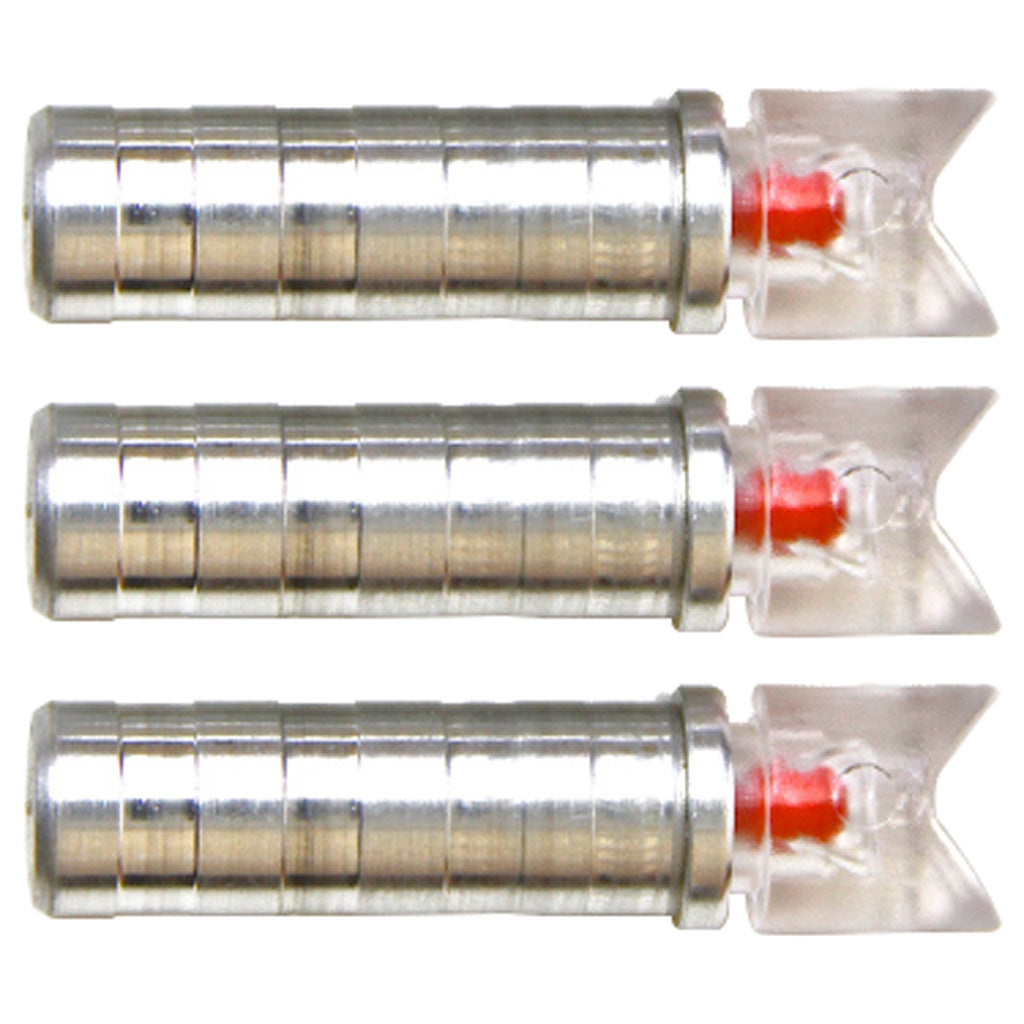 NuFletch Ignitor Red LED Moon Nocks for Crossbow .285 X Bolt 3 Pack
